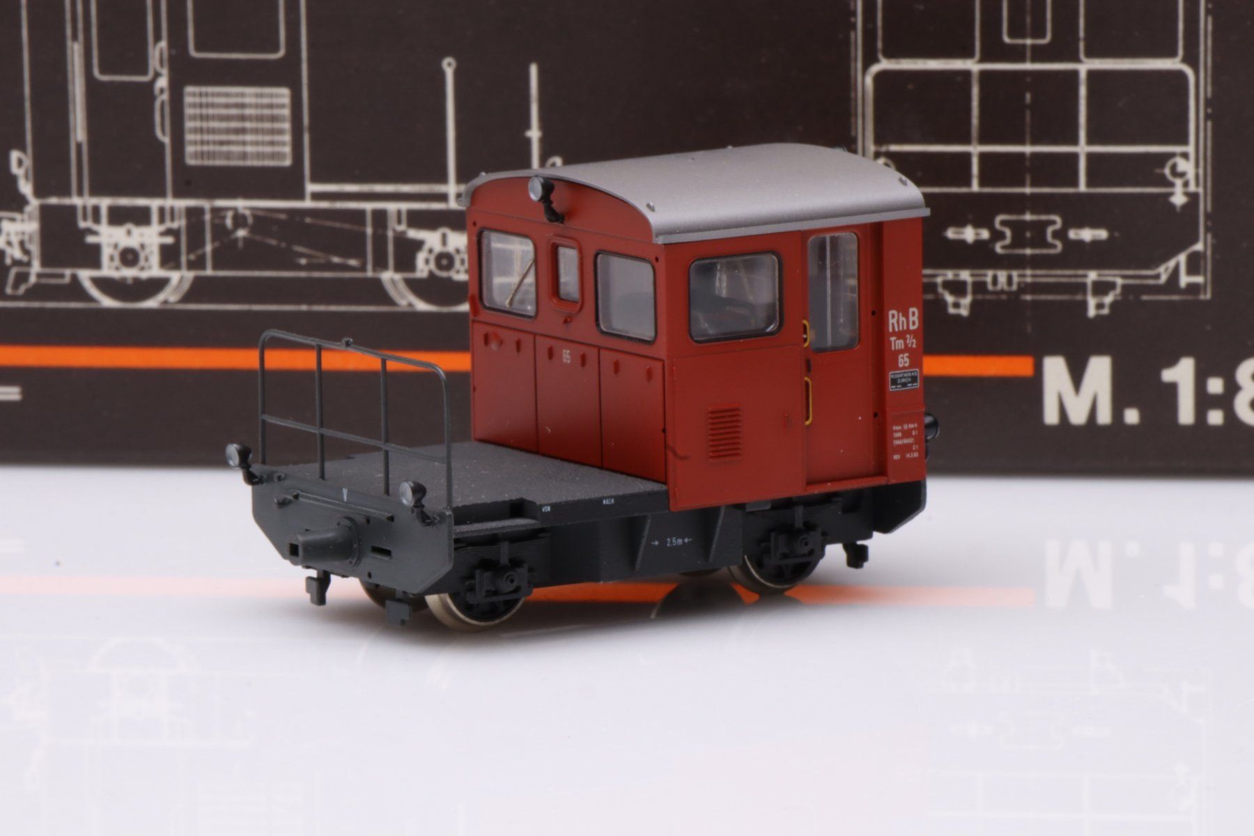Bemo 127365 RhB Tm 2/2 65 DC, H0m Traktor (Gebraucht) in Ried ...