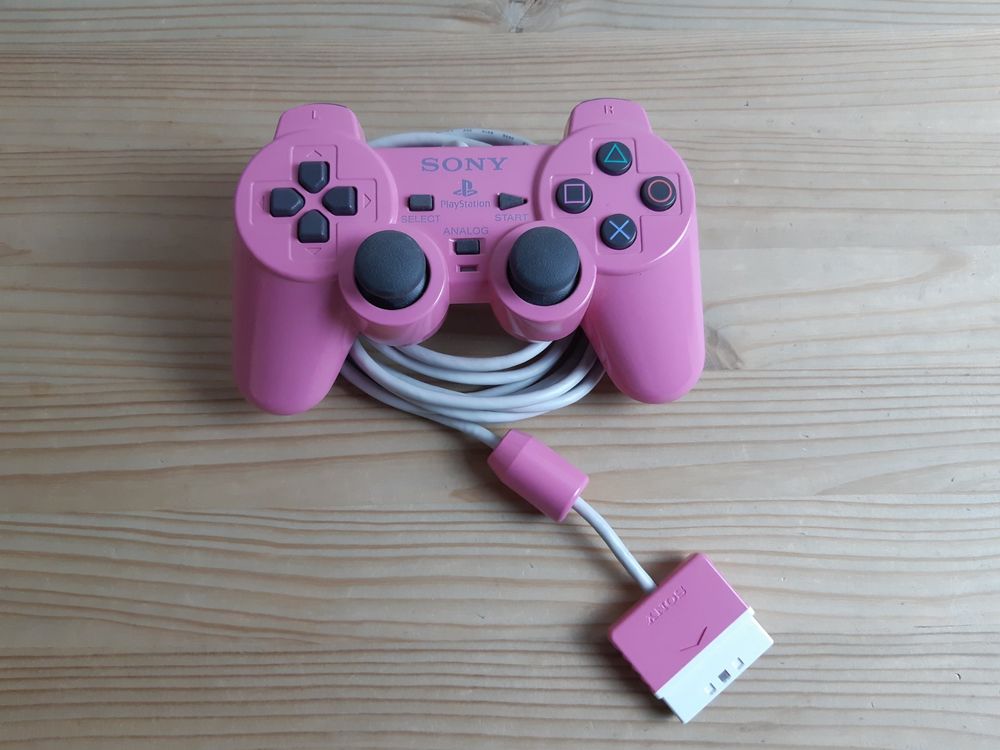 Original Sony PS2 Dualshock 2 Controller PINK / ROSA (Gebraucht) in ...