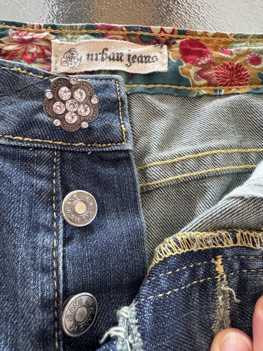 Röcke: Urban Jeans Minirock mit Strassknopf – Gebraucht aus Schöftland von Guccigirl 2