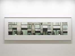 Catherine Gfeller "Procession" - Transprint auf Rives