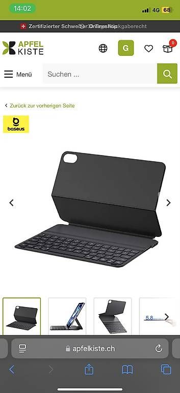 Tastiere: Ipad Tastatur Basus – Usato da Einsiedeln venduto da gregeli