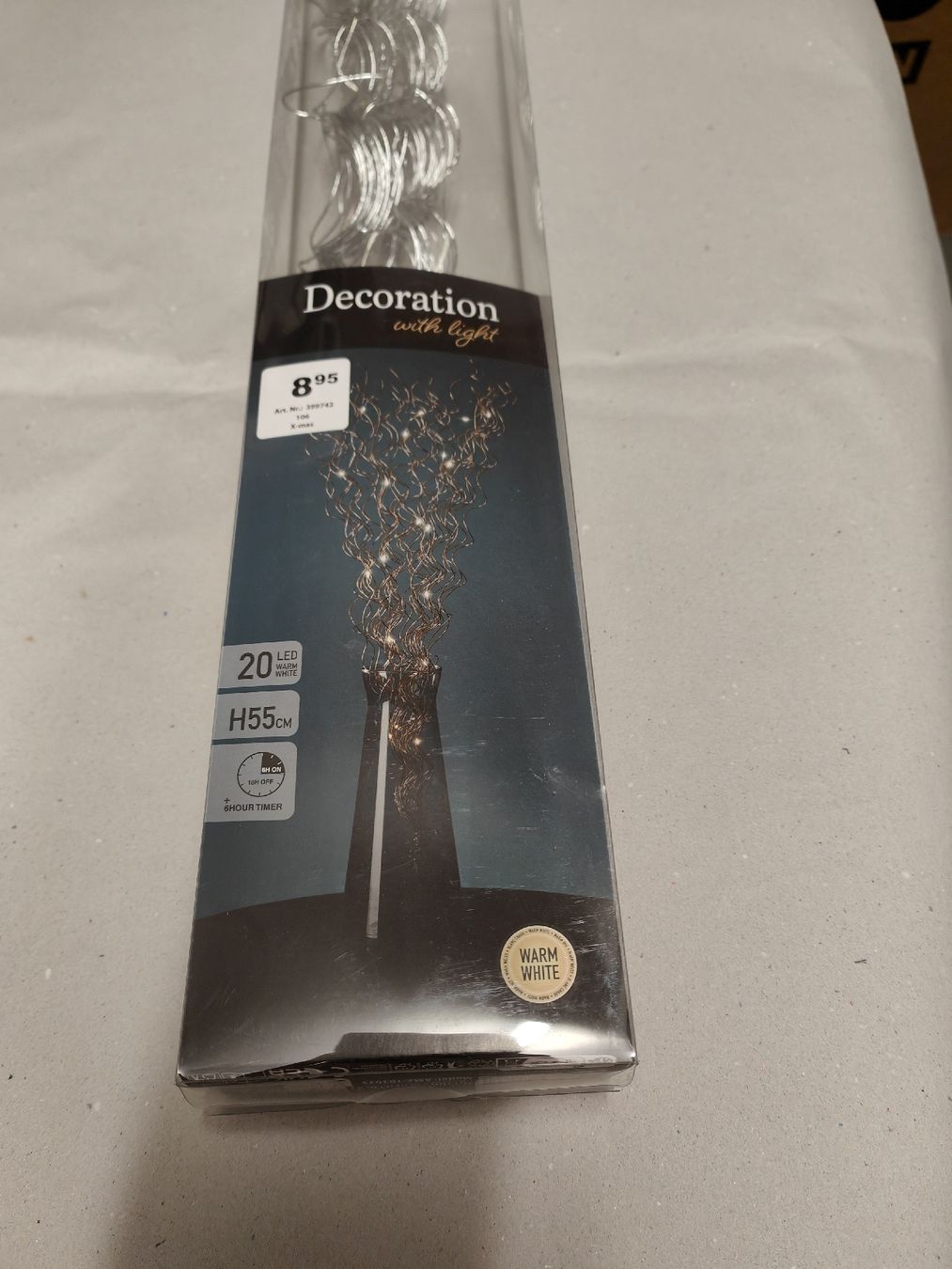 Tutte le decorazioni: Dekoration mit Licht 20 LED H55cm neu – Nuovo (secondo la descrizione) da Niederhasli venduto da 8155irae