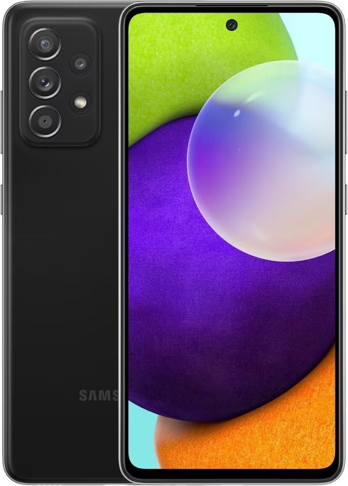 Samsung Telefoni cellulari / Smartphones: Samsung Galaxy A52, 128 GB, Dual-SIM, mit Hülle – Usato da Brig venduto da budgetcomputer