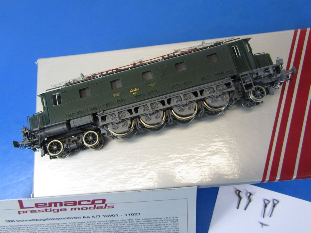 ETAT NEUF LEMACO HO 065/ Loc électrique CC 12071 Version origine Vert SNCF Brass EUR 1.549,00