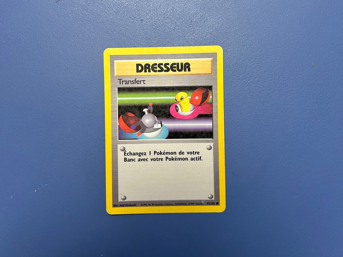 Pokémon Carte collezionabili: Carte Pokémon Transfert 91/102 Set de base FR – Usato da Schlieren venduto da happymerchant64