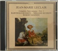 JEAN-MARIE LECLAIR..... - COMPLETE FLUTE SONATAS - VOL. 1