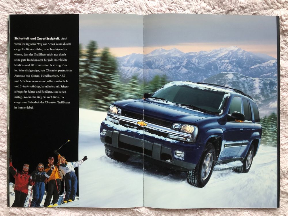 Prospekt Chevrolet Trailblazer 4.2 LT,LTZ, GMT360; 2004; rar | Kaufen ...