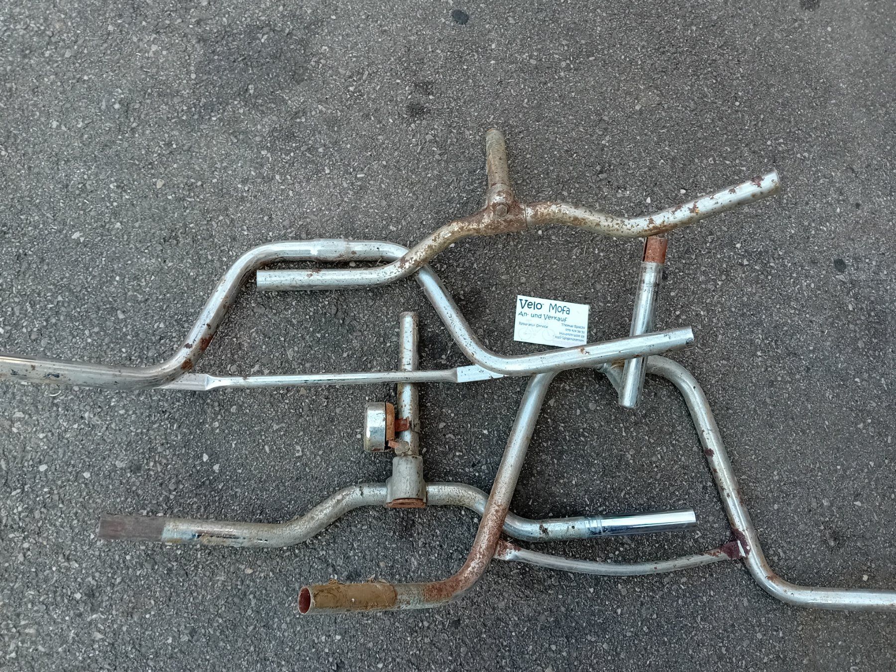 Parti ricambio per ciclomotori: Lenker Mofa Metall 4 Stk. – Usato da Wegenstetten venduto da 1000er 1