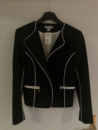 H&M Damen Blazer schwarz 44