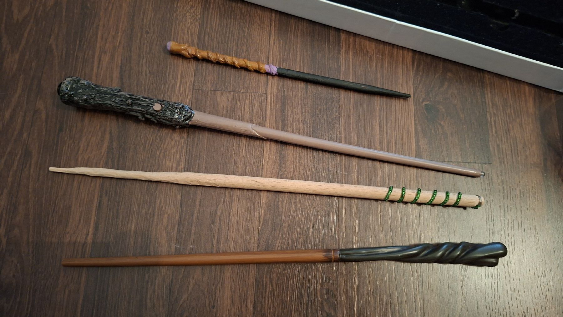Spielzeuge: Zauberstäbe Sammlung, 4 Stück, Harry Potter – Gebraucht aus Oftringen von januarloch 3