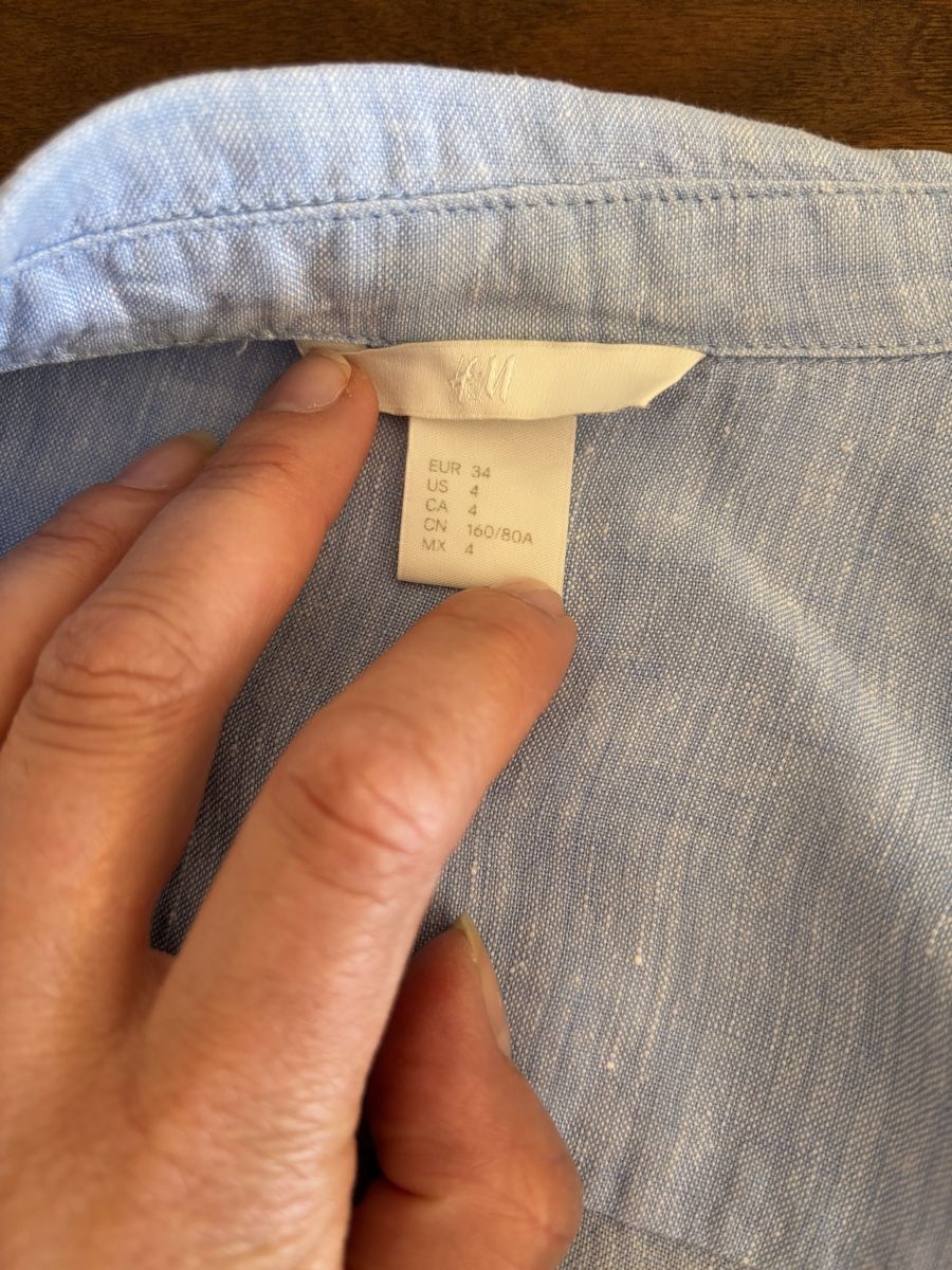 H&M Blusen: Bluse Leinen Gr. 34 – Gebraucht aus Winterthur von san_wd8j 3