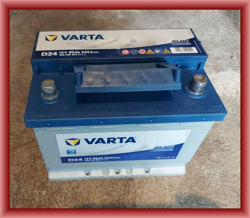 Varta Blue Dynamic D24 60Ah Autobatterie