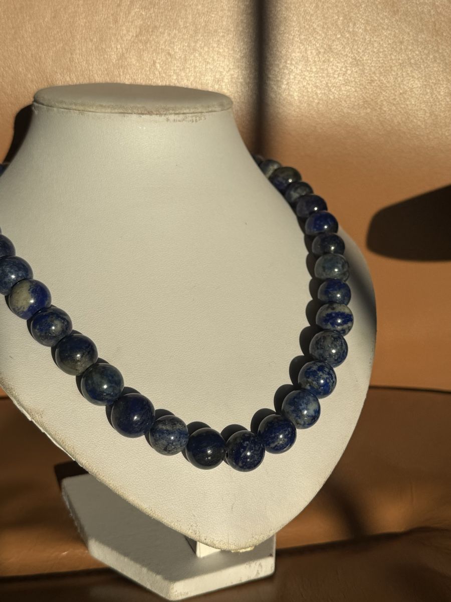 Catenine: Schöne Lapislazuli Kette NEU – Nuovo e nell'imballaggio originale da Basel venduto da Chili007 3
