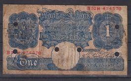 Banknote Bank of England 1£