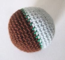 Ball mit Schelle für Katzen, handgemacht