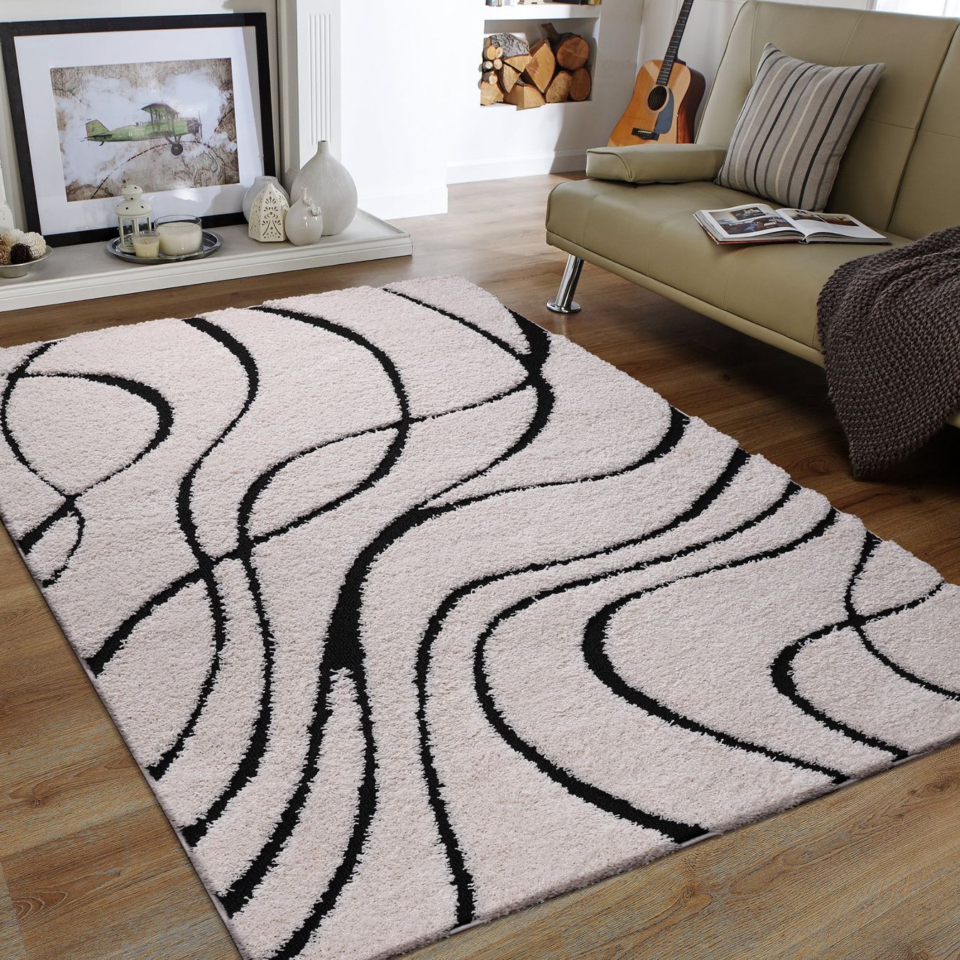 Tappeti: Hochflor-Teppich Luxus 3505 – Nuovo e nell'imballaggio originale da Reinach AG venduto da carpethouse 8