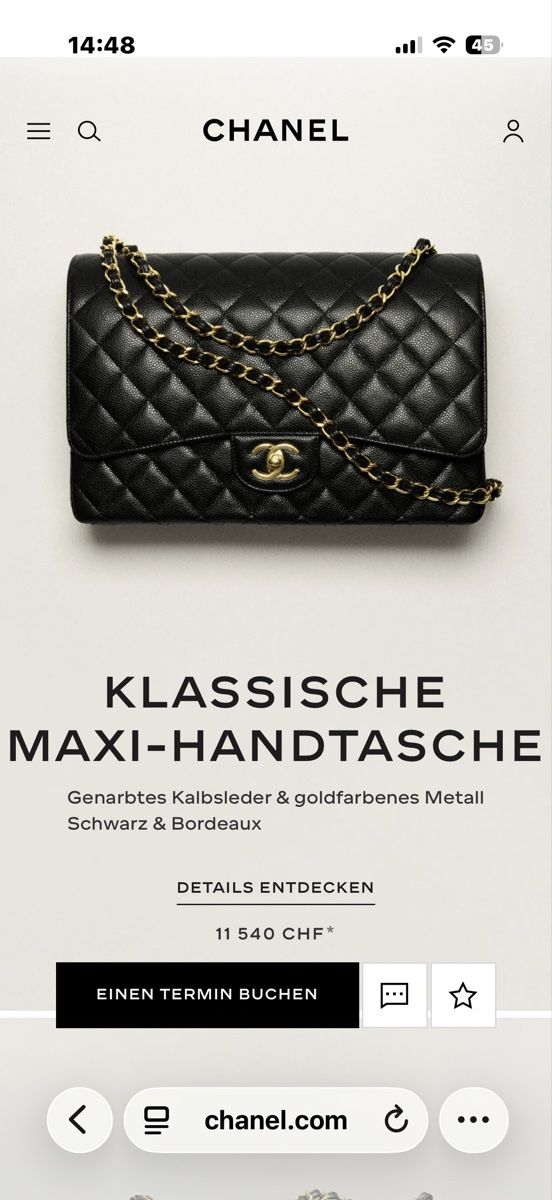Chanel Sacs femmes: Chanel classic maxi flap – Neuf (Voir description) à Paradiso par Under_sun 2