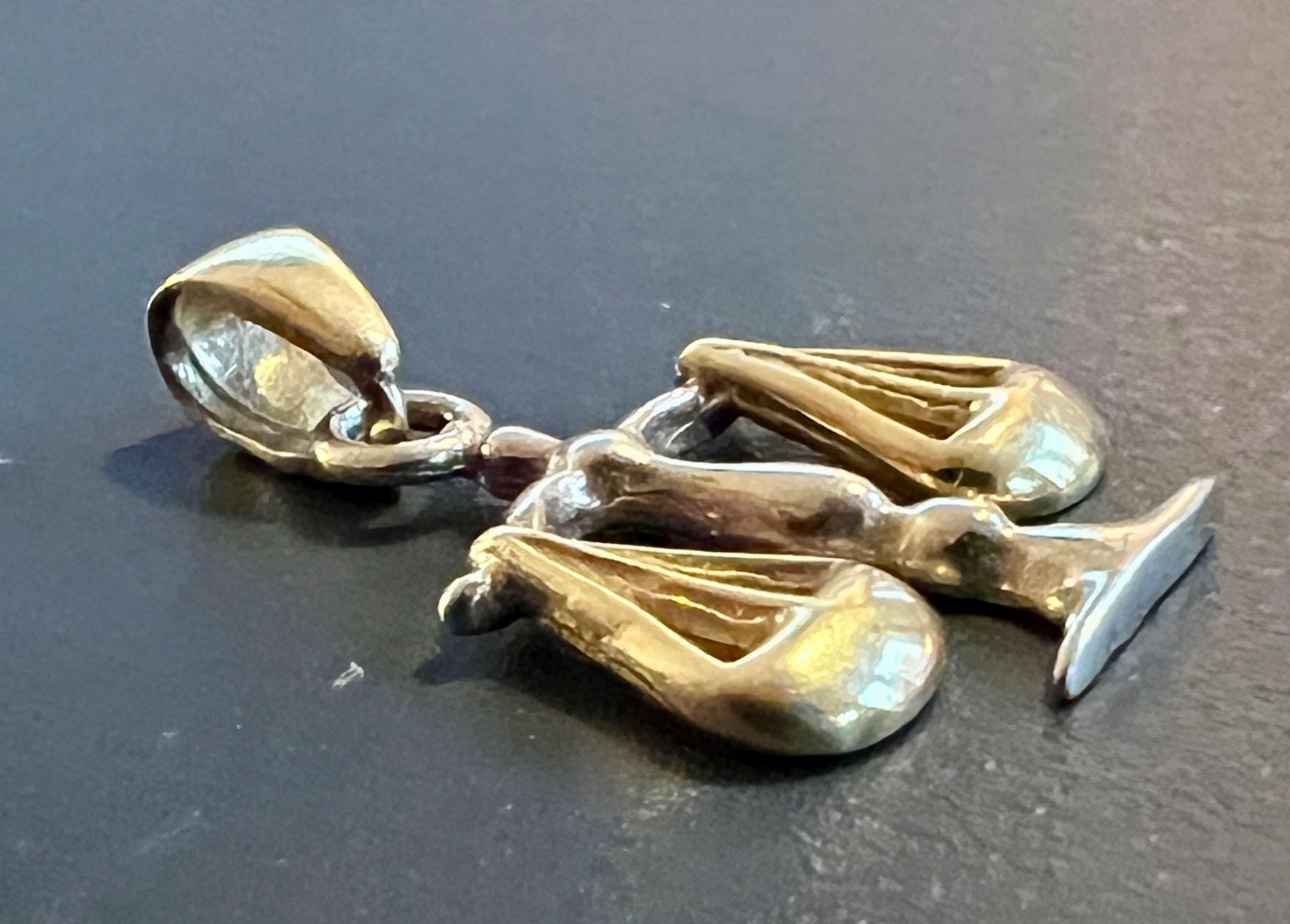 Ciondoli: Gold-Anhänger 18K Waage – Usato da Chur venduto da Penting1935 3