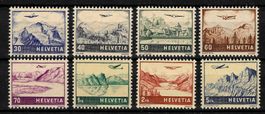 1941, F27-34**, Serie 8 Werte postfrisch (14716)