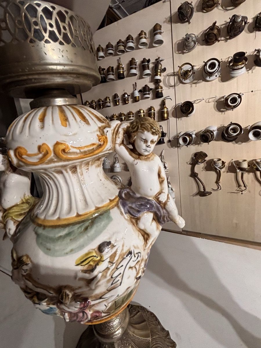Lampade: Paar dekorative Tischlampen – Usato da Escholzmatt venduto da sukides55 2
