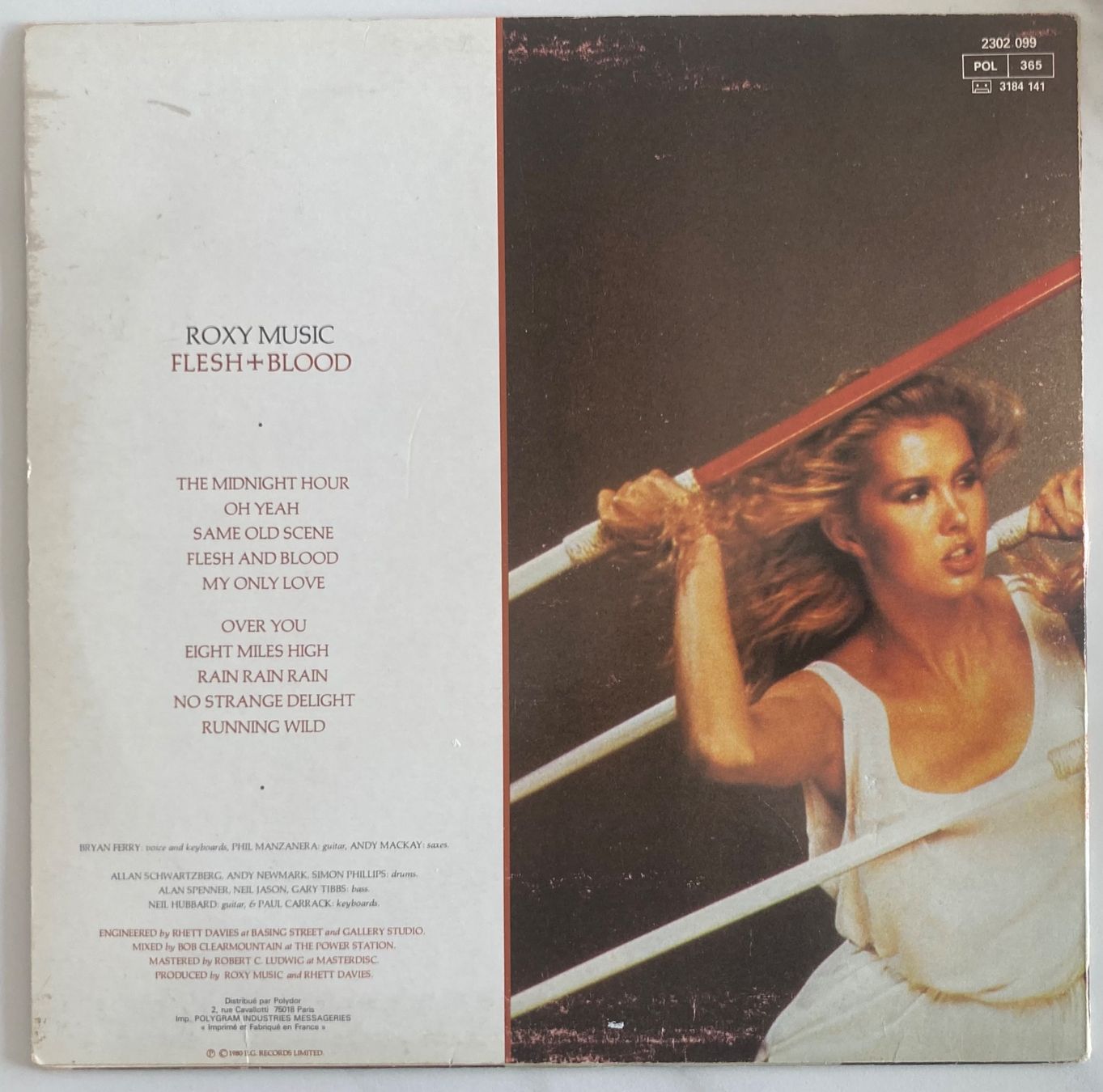 Dischi in vinile: ROXY MUSIC - FLESH + BLOOD – Usato da Poliez-Pittet venduto da Newtown-Records 1