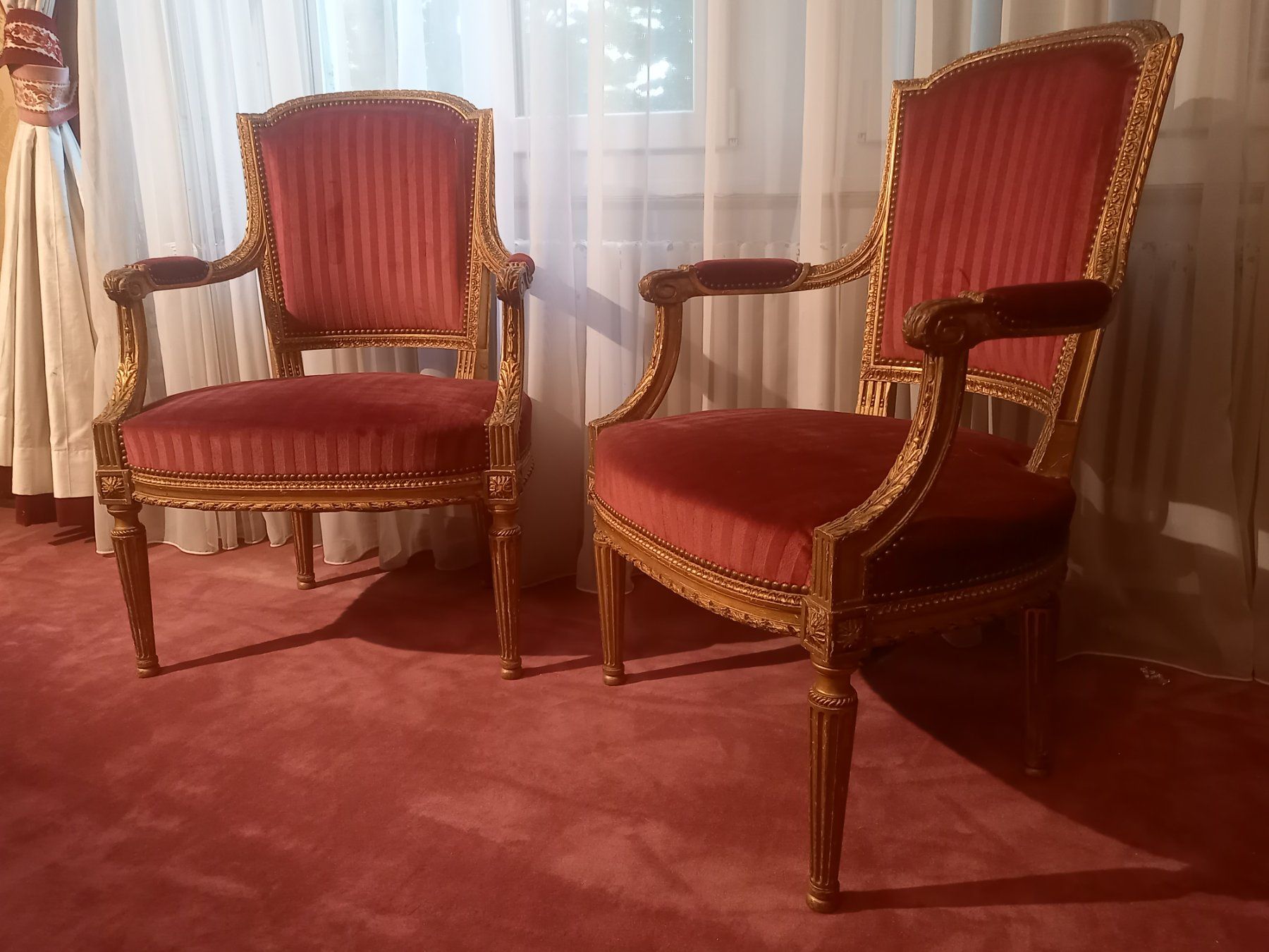 Sedie: Paire Chaises louis XVI – Usato da Ponts-de-Martel venduto da Henri-Louis