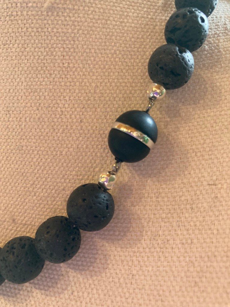 Ketten: Halskette - Turmalin/Lava/Prehnit – Neu (gemäss Beschreibung) aus Biberist von tl-schmuck 4