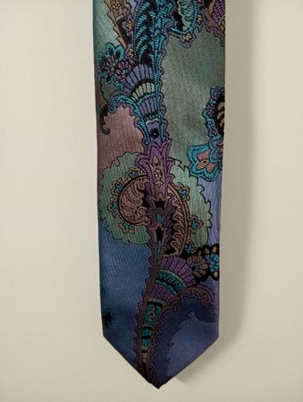 Vintage Alessandro Magno Krawatte – Paisley – Made in Italy