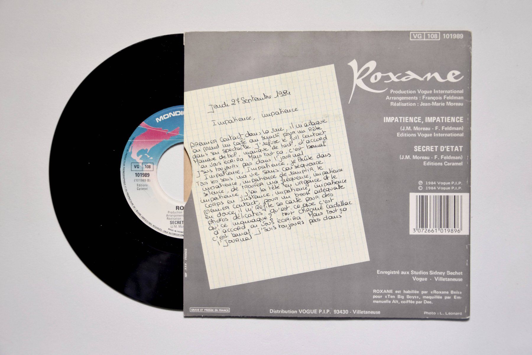 Schallplatten: Roxane - Impatience, impatience – Gebraucht aus Belmont-sur-Yverdon von ag97 1