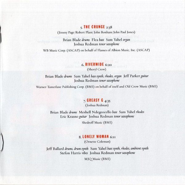 CDs: Joshua Redman Plastic Band MOMENTUM  Meshell Ndegeocello CD – Gebraucht aus Kandergrund von Sososo 2