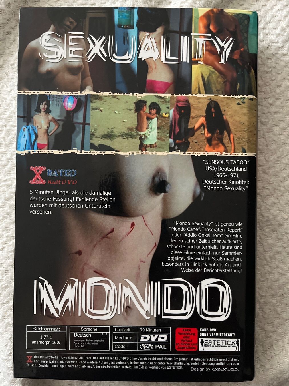 Tutti i DVDs: Mondo Sexuality – Usato da Basel venduto da patku79 1