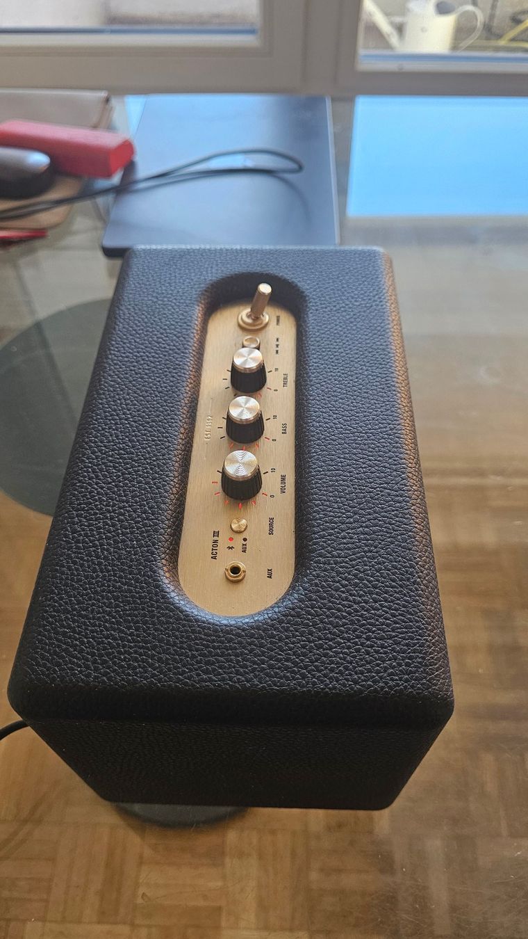 Marshall Casse acustiche: Marshall Acton III Bluetooth Lautsprecher schwarz – Usato da Zürich venduto da tomcat666 2