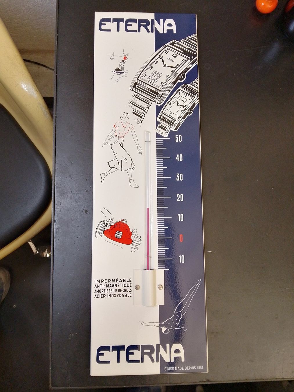 Altro per la casa: Thermomètre de la marque de montre Eterna – Usato da Biel/Bienne venduto da frenetic