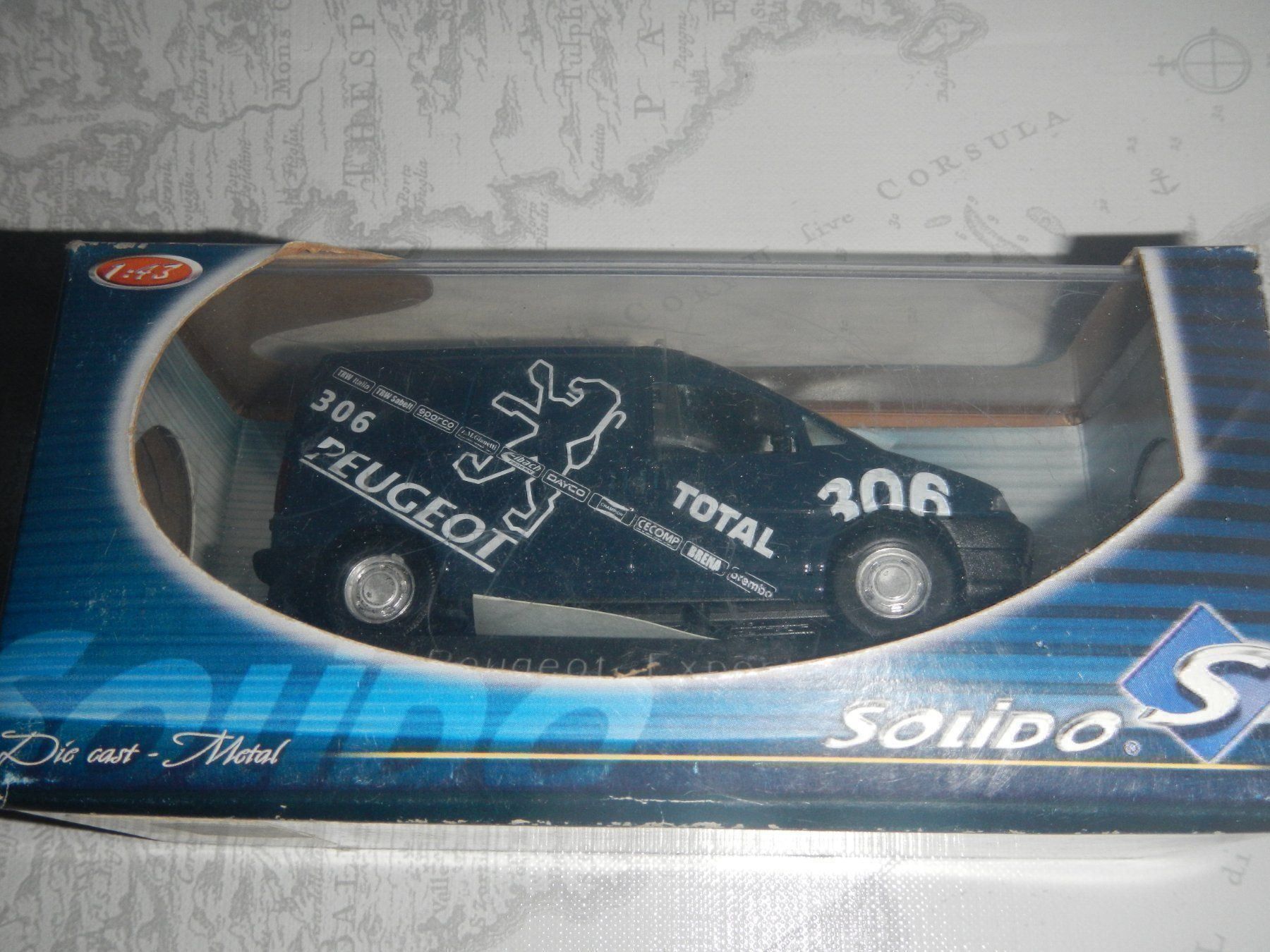 Peugeot Modellautos: Peugeot Expert Assistance 1:43 Solido – Neu (gemäss Beschreibung) aus Domdidier von Bimbo57