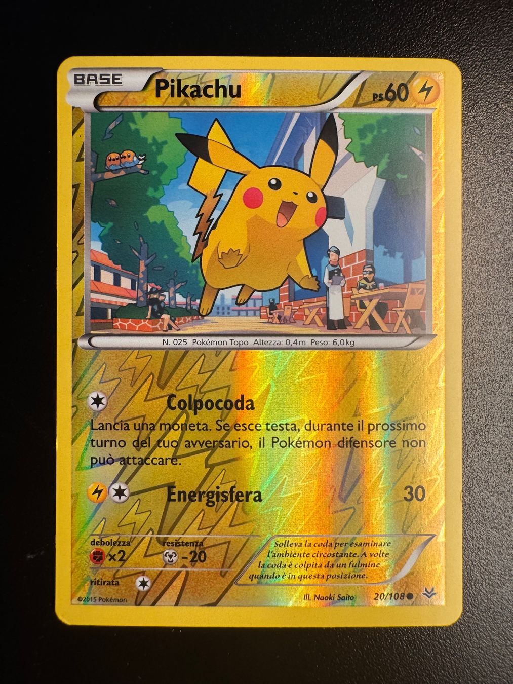 Pokémon Sammelbilder & Trading cards: Pokemon Pikachu ROS20 – Gebraucht aus Corticiasca von gio_yp69