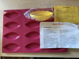 Betty Bossi Schiffli-Form, Orginal verpac, mit Rezepten, Top