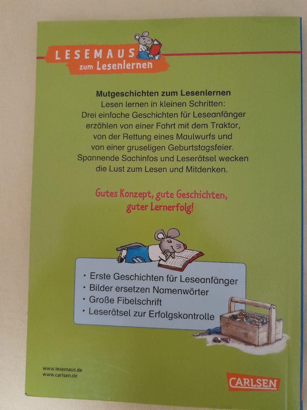 Libri: Lesemaus zum lesenlernen – Nuovo (secondo la descrizione) da Hüttlingen venduto da GittaV 2