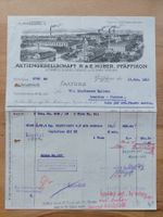 Alte Rechnung Briefkopf Lithographie Pfäffikon 1919