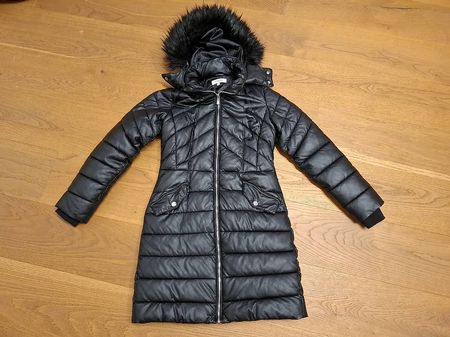Hochwertiger Wintermantel schwarz von Morgan Gr. 34