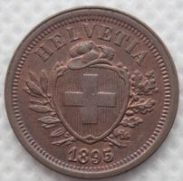 1 Rappen 1895 Stgl.