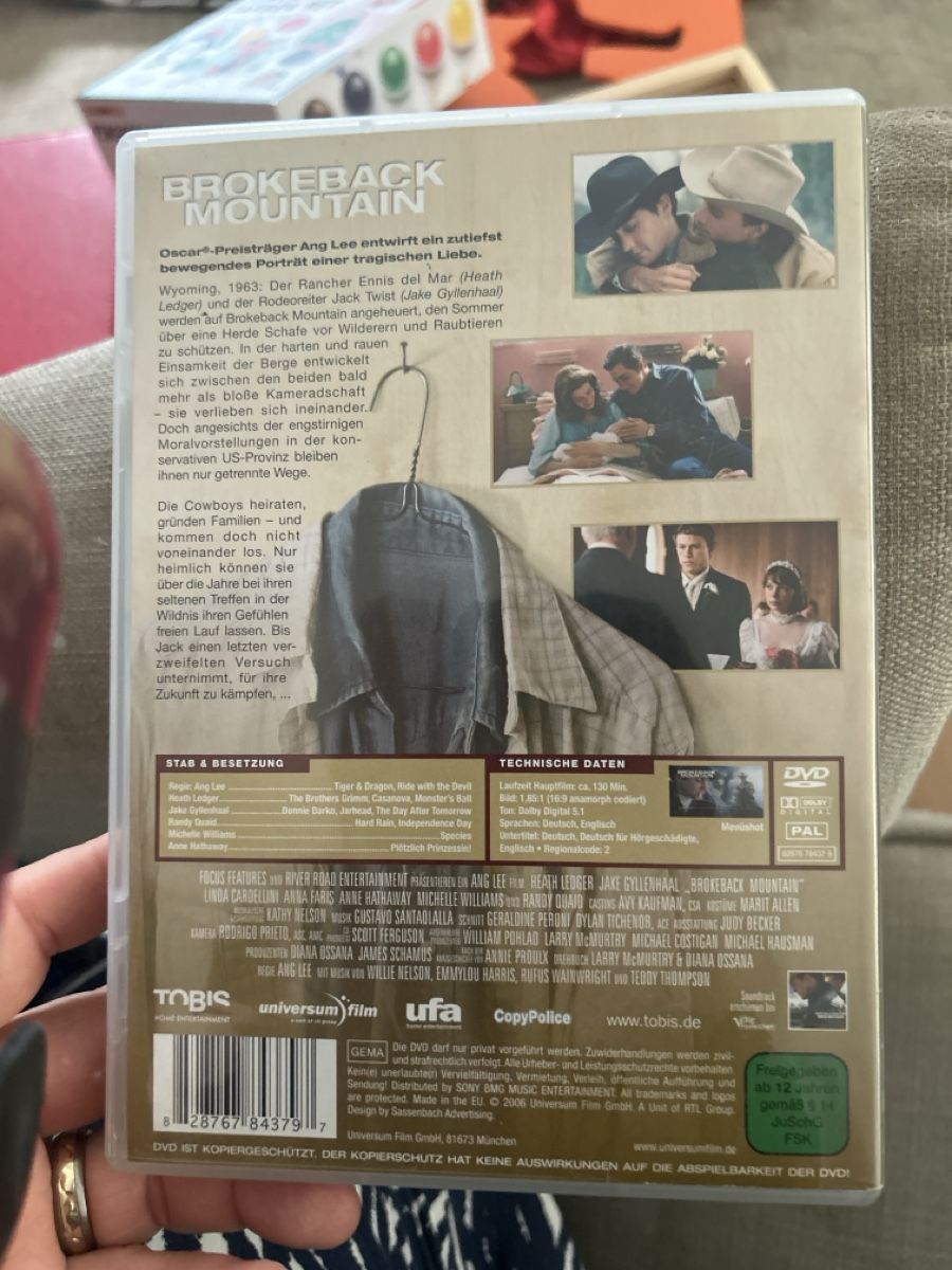 Tous les DVDs: Brokeback Mountain DVD – D'occasion à Herbetswil par rotekatze84 1