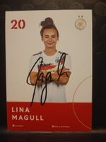 Lina Magull - DFB Autogrammkarte - handsigniert