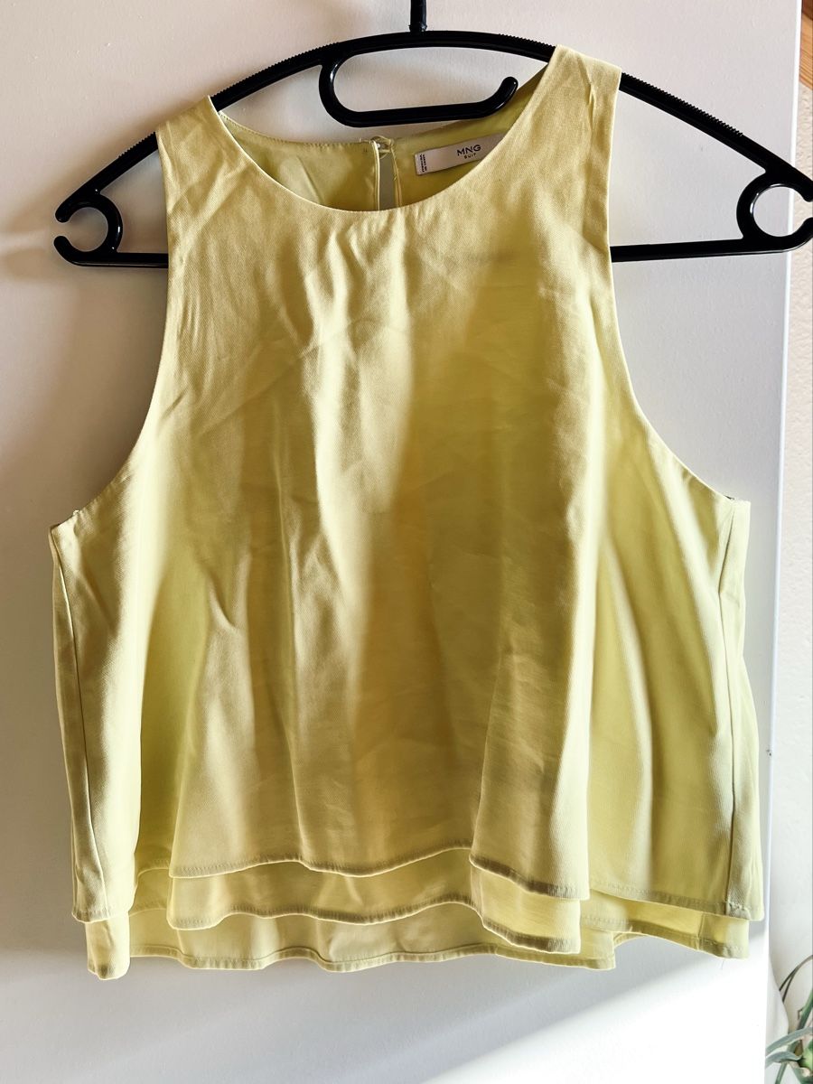 Mango Top: Top Mango jaune, taille S – Nuovo (secondo la descrizione) da Fribourg venduto da alex_afs 3