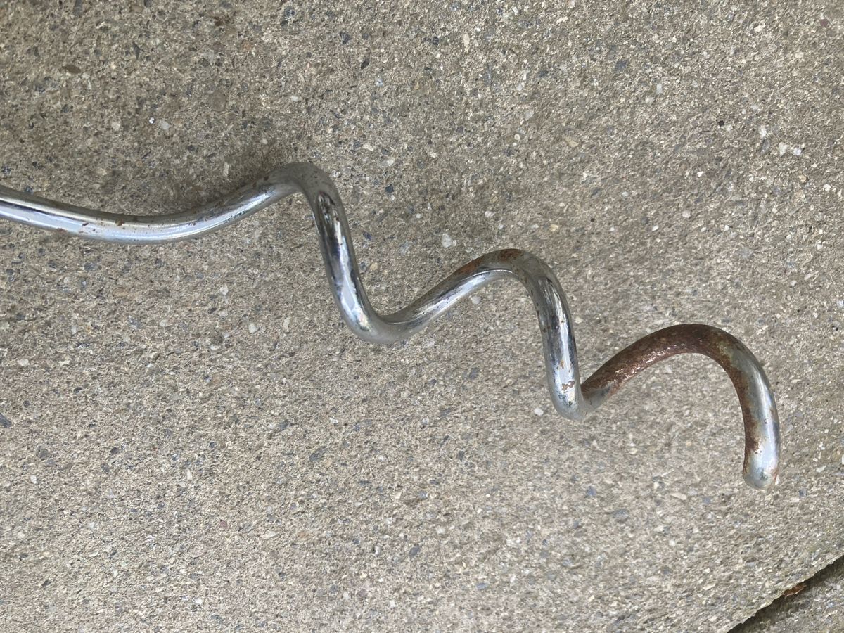 Ancres: Spiralanker 40 cm verchromt mit Ring – D'occasion à Zürich par Lichtermeer 2