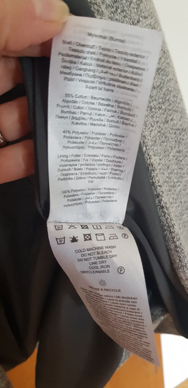 Only Cappotti: Grauer Mantel von ONLY – Usato da Eichberg venduto da Land-Ei 2