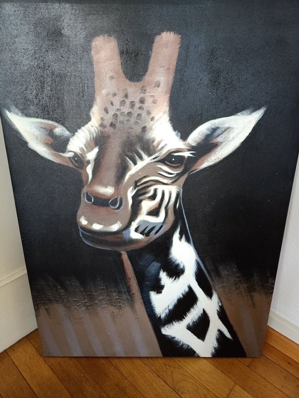 Poster & Bilder: Bild mit Giraffe 100 x 70 – Gebraucht aus Grenchen von Wolfine 3