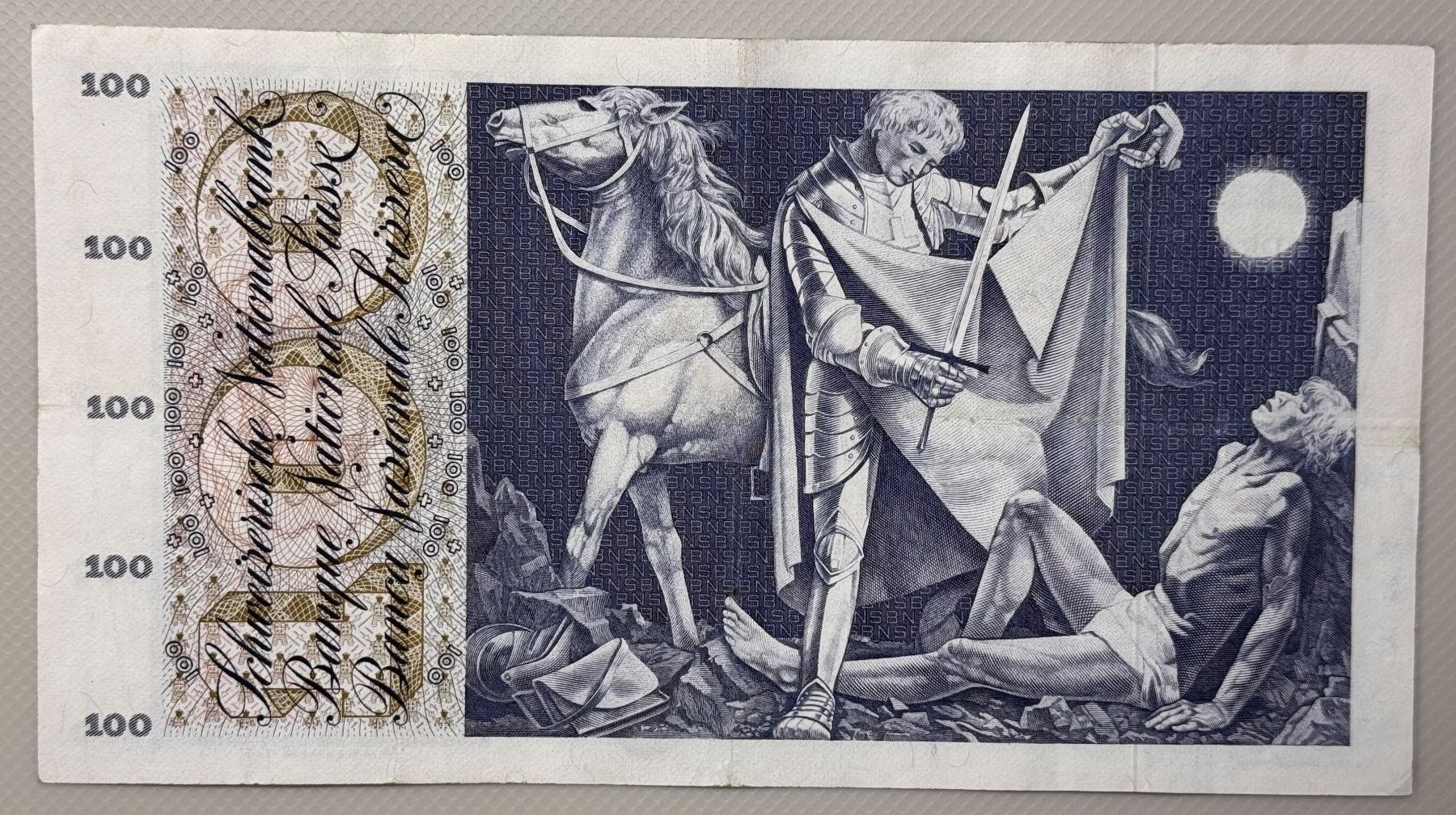 Banconote: Banknote 100 Franken 24. Januar 1972 – Usato da Andwil SG venduto da Ariisa1234 1