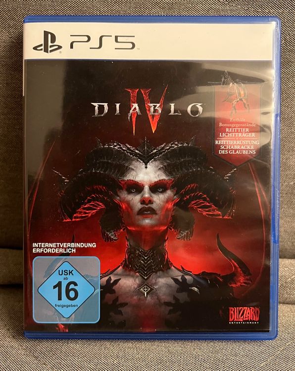 Diablo IV For PlayStation 5 (PS5) - Complete In Original Case & Packaging