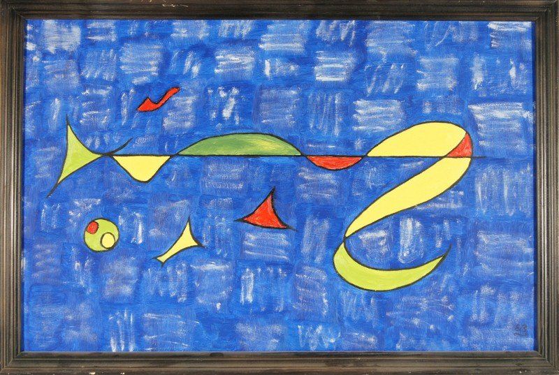 Gemälde: Gr. Gemälde: Sonnenbad – Gebraucht aus Fribourg von erw_68dx