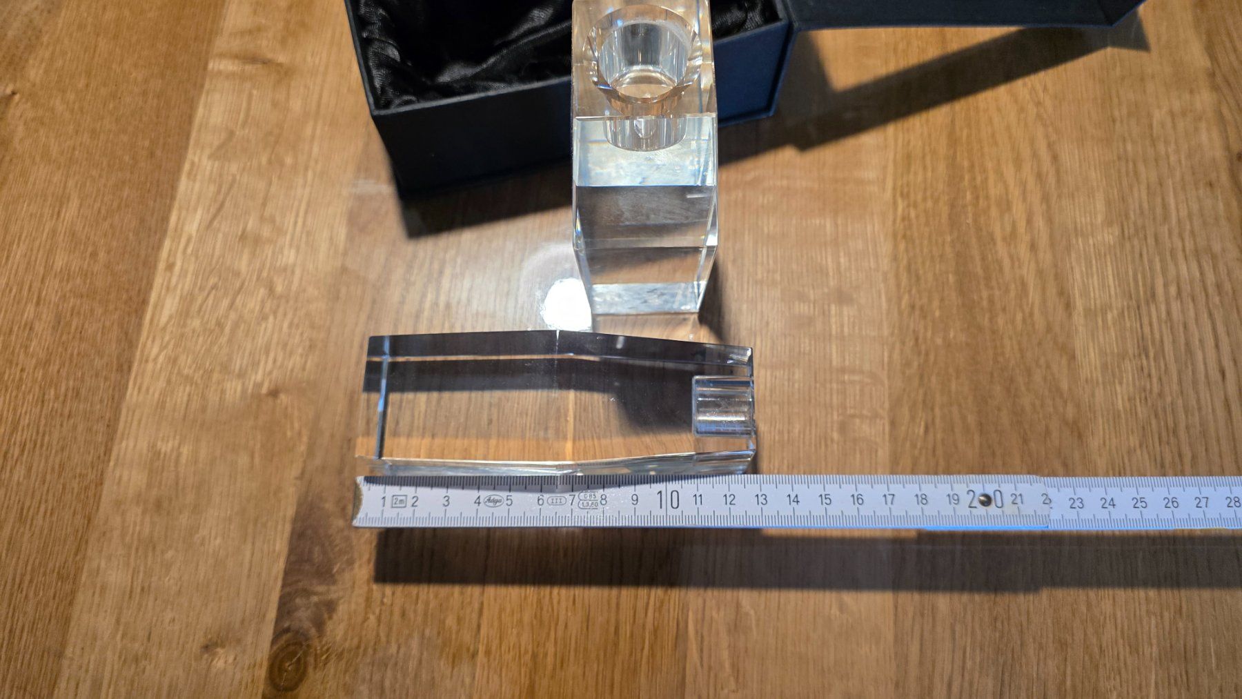 Portacandele: Kerzenständer aus Glas – Nuovo e nell'imballaggio originale da Dübendorf venduto da Jolenia 3
